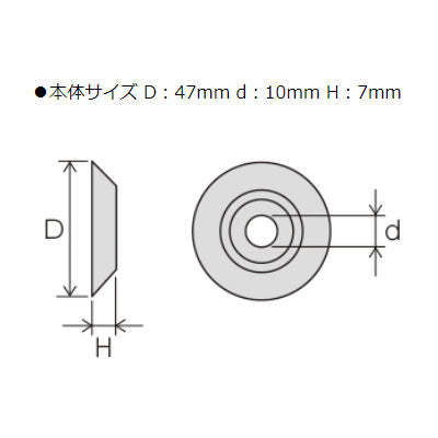 シンワ測定　コノエダブル 3黄 ミニパック 5ヶ入　【品番：76950】