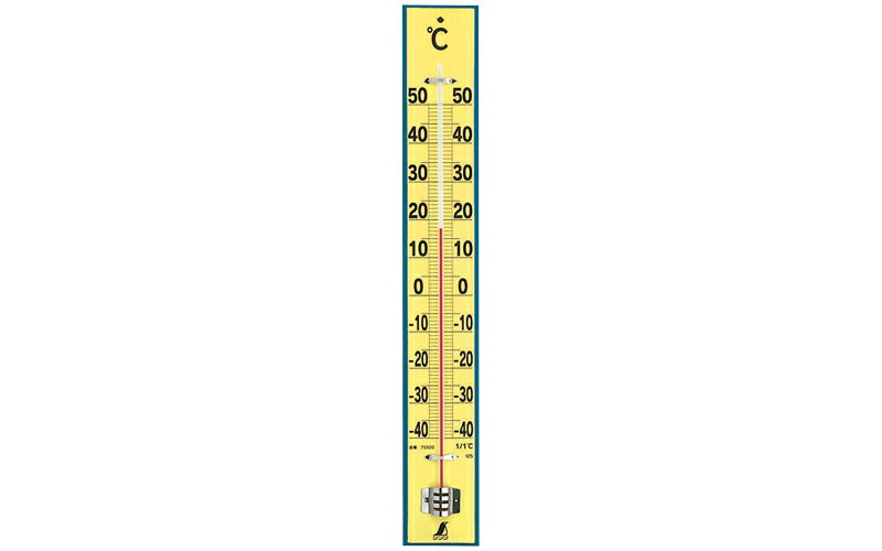 シンワ測定　温度計 木製 60cm　【品番：75920】