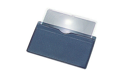 シンワ測定　ルーペ U-3 シートレンズ 3.5倍 カードサイズ　【品番：75505】