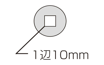 シンワ測定　ルーペ T-2 高倍率 スケール付 28mm 10倍　【品番：75571】