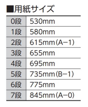 シンワ測定　伸縮図面ケース A 7段式　【品番：77030】