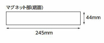 シンワ測定　ハンドマグネット C 着脱式 キャスター付　【品番：73556】●