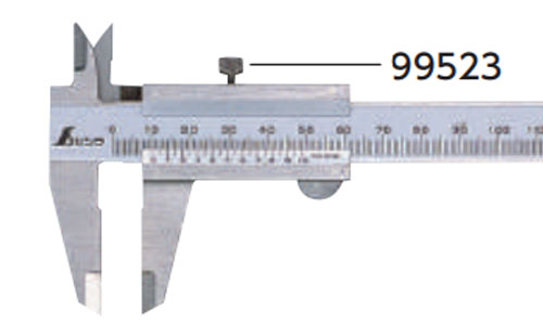 シンワ測定　部品 止ネジ 普及ノギス 150mm用　【品番：99523】