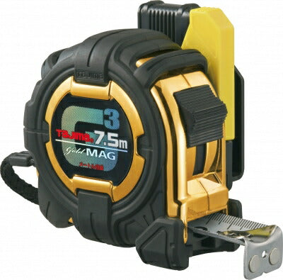 TJMデザイン（TAJIMA）　セフコンベ G3ゴールドロック マグ爪25（メートル目盛）　【品番：SFG3GLM25-75BL】