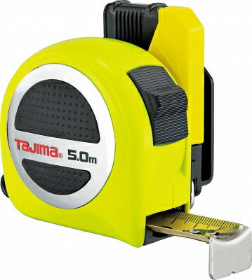 TJMデザイン（TAJIMA）　剛厚セフスパコン25（メートル目盛）　蛍光緑　【品番：GASFSP2550】
