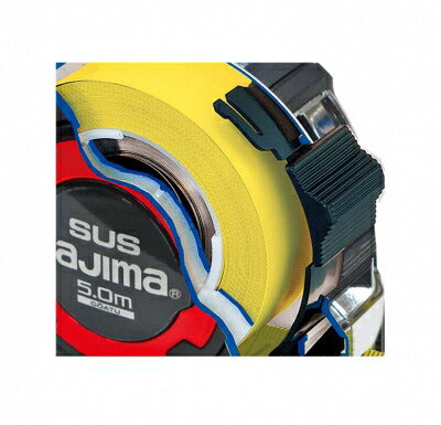 TJMデザイン（TAJIMA）　剛厚セフGステンロックマグ25（メートル目盛）　【品番：GASFGSLM25-50】●