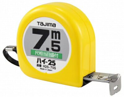 TJMデザイン（TAJIMA）　ハイ-25（尺相当目盛付）　【品番：H2575SBL】