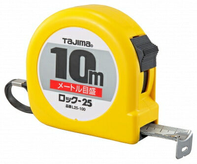 TJMデザイン（TAJIMA）　ロック-25（メートル目盛）　【品番：L25100BL】