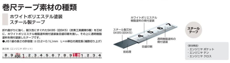TJMデザイン（TAJIMA）　エンジニヤ ポケット 20m　【品番：EPK-20BL】