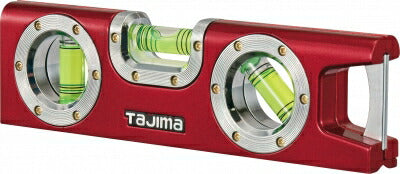 TJMデザイン（TAJIMA）　モバイルレベル 160mm　赤　【品番：ML-160】