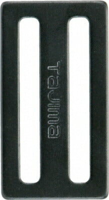 【メール便対応】TJMデザイン（TAJIMA）　D環止め （アルミ2穴）　ブラック　【品番：TA-AD2BK】