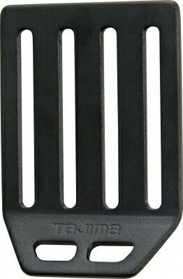 【メール便対応】TJMデザイン（TAJIMA）　L型D環止め （アルミ4穴）　ブラック　【品番：TA-LAD4BK】