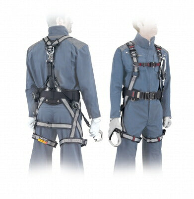 TJMデザイン（TAJIMA）　ハーネス ZA Lサイズ ライン赤　【品番：AZAL-LRE】●