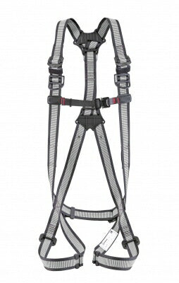 TJMデザイン（TAJIMA）　ハーネス GS Lサイズ　ライン白　【品番：AGSL-LWH】