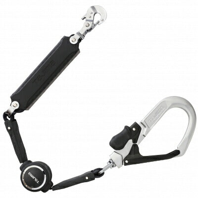TJMデザイン（TAJIMA）　ハーネス用ランヤードER150 シングル L6　【品番：A1ER150-L6】●