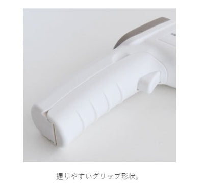ドリテック　サッとはかれる温度計　ホワイト　【品番：O-604WT】