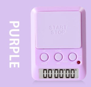 ドリテック　ラーニングタイマー　パープル　【品番：T-587PP】○