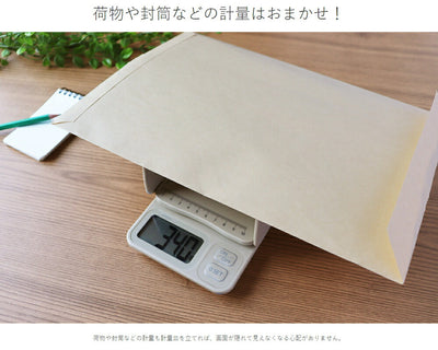 ドリテック　レタースケール 2kg　ベージュ　【品番：KS-737BE】
