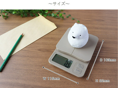 ドリテック　レタースケール 2kg　ベージュ　【品番：KS-737BE】