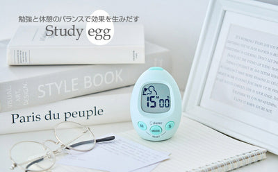 ドリテック　Study egg「スタディエッグ」　ホワイト　【品番：T-601WT】