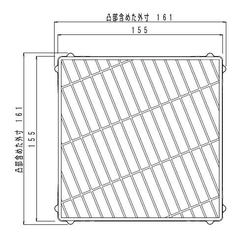 パナソニック　排水口フタ（クラウドホワイト柄付・L勝手用）　【品番：RLXGVA5074】