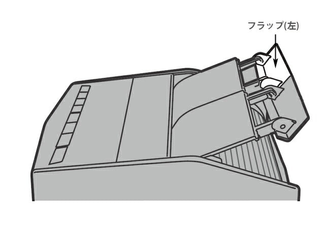 パナソニック　フラップ（左）　【品番：FCW8300042】