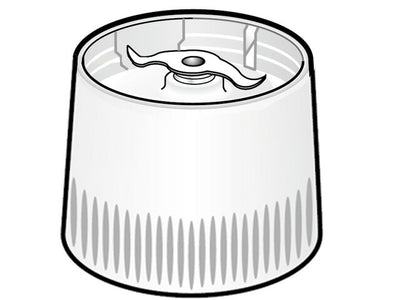 パナソニック　ミルコップ台（カッター付）（ホワイト）　【品番：AVA15-2001W0】●