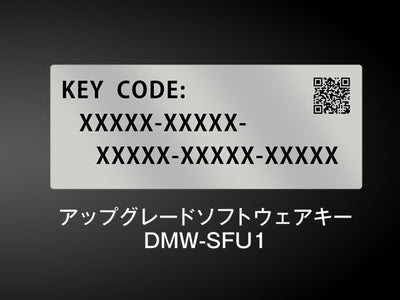 パナソニック　アップグレードソフトウェアキー　【品番：DMW-SFU1】