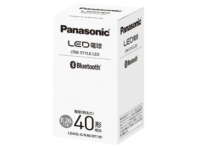 パナソニック　LINK STYLE LED専用 LED電球 4.8W（電球色相当） E26口金　【品番：LDA5LGK40BTW】