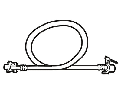 パナソニック　給水（圧力）ホース（80cm）　【品番：AXW012CA0100】●