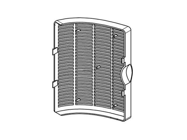 パナソニック　吸気フィルターカバー（ホワイト）　【品番：DS609A-X79B0】