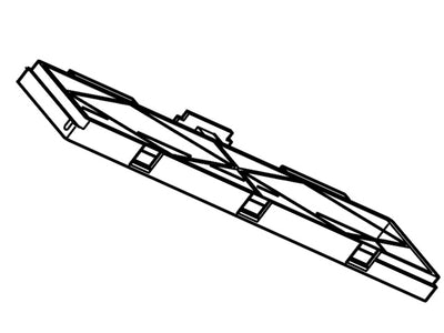 パナソニック　空気清浄機 フィルターフレーム　【品番：FFJ0080150】