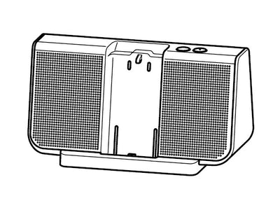 パナソニック　スピーカークレードル（白）　【品番：RFE0232】