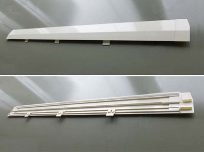 パナソニック　下枠前カバーセット L=680 白用　【品番：RLXGVGB511Z】●