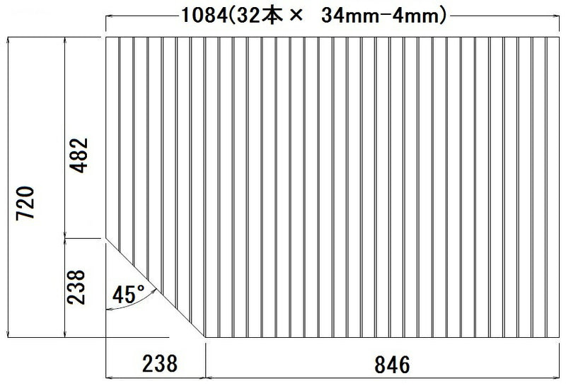 パナソニック　ローコスト フロフタ （1216）L勝手用　【品番：RL91007EELEC】