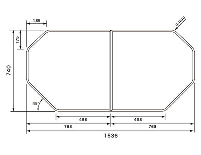 パナソニック　断熱組フタ：1600用　【品番：GTD74KN1M】●