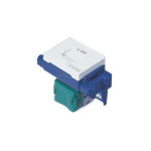 パナソニック　ぐっとすシリーズ情報モジュラジャック（CAT5E）（埋込型）（ホワイト）　【品番：NR3160W】