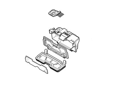パナソニック　ダストボックス（お手入れブラシ付き）　【品番：AVV00K-RA0V】