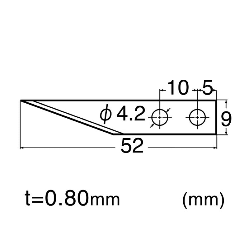 【メール便対応】エヌティー　NTカッター　替刃小刀/6枚　【品番：BM-1P】