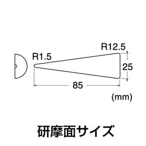 【メール便対応】エヌティー　NTドレッサー　ドレッサー替刃 曲面M中目　【品番：RM-321P】