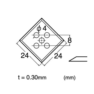 【メール便対応】エヌティー　NTカッター　替刃マットカッター/2枚　【品番：BMC-45P】