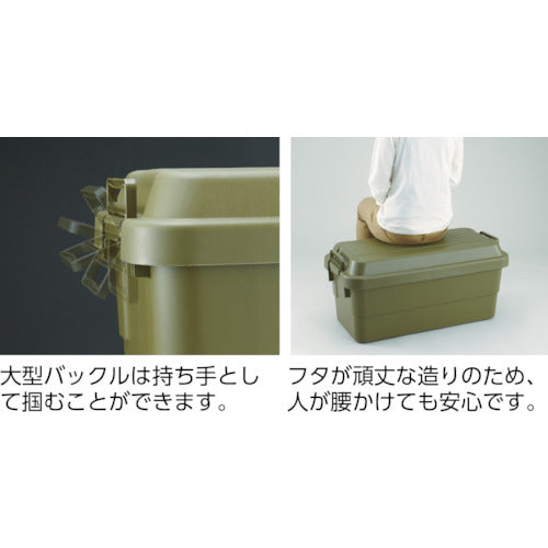 トラスコ中山（TRUSCO）　トランクカーゴ 30L　OD色　【品番：ODC-30】
