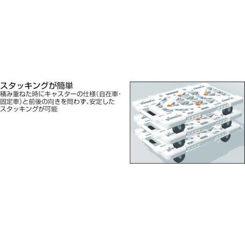 トラスコ中山（TRUSCO）　ルートバンメッシュタイプ 615×415 オール自在　黒　【品番：MPK-600J-BK】