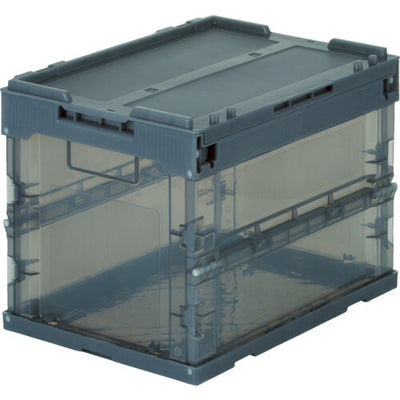トラスコ中山（TRUSCO）　スケルコンオリコン20L（蓋付）　黒　【品番：TR-SC20（BK）】