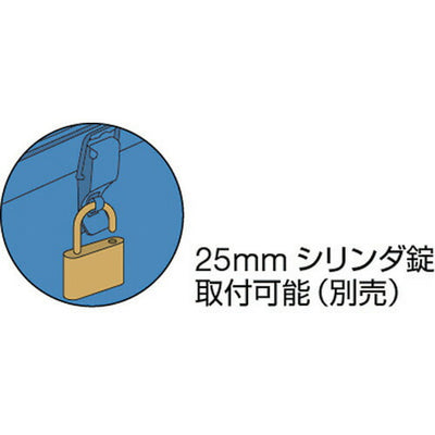 トラスコ中山（TRUSCO）　山型工具箱 373×164×124　銀　【品番：Y-350（SV）】