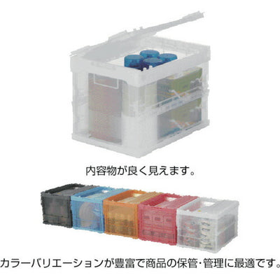 トラスコ中山（TRUSCO）　スケルコンオリコン20L（蓋付）　赤　【品番：TR-SC20（R）】