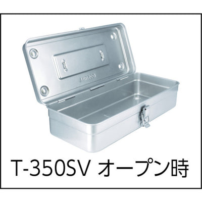 トラスコ中山（TRUSCO）　トランク型工具箱 333×137×96.5　ブルー　【品番：T-320】