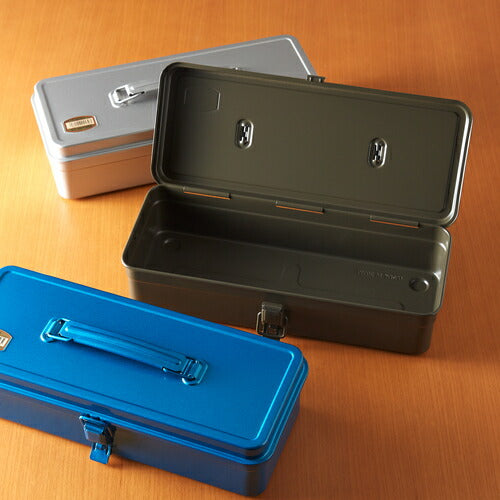 トラスコ中山（TRUSCO）　トランク型工具箱 333×137×96.5　ブルー　【品番：T-320】