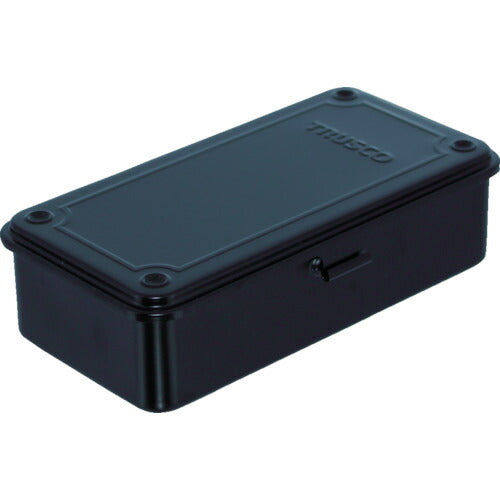 トラスコ中山（TRUSCO）　トランク型工具箱 203×109×56　つや消しブラック　【品番：T-190MBK】