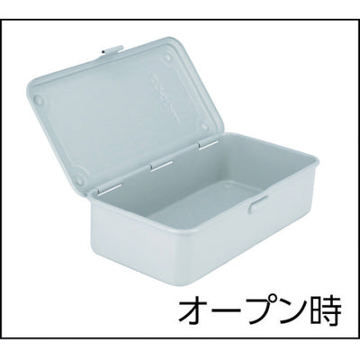 トラスコ中山（TRUSCO）　トランク型工具箱 203×109×56　つや消しブラック　【品番：T-190MBK】